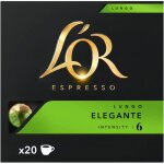 L'or espresso lungo el�gante capsules de caf�, 104 pi�ces, 104 g