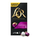 L'or espresso sontuoso intensite 8 - lot de 10 paquets de 10 capsules de cafe L'or espresso sontuoso intensite 8 - lot de 10 paquets de 10 capsules de cafe