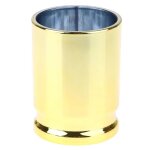 Or - verres a liqueur en forme de balle de fusil de chasse en plastique, bouteille de clic de voyage, ...