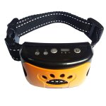 Orange - collier avec dispositif electrique a ultrasons anti aboiement, accessoire avec charge usb, collier ...