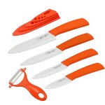 Orange - findking top qualit en cramique zircone cuisine couteau peche ensemble couteau en cramique ...