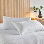 Oreiller fibre faible fermet� 50x75cm