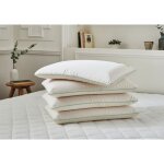 Oreiller royal jack en latex 100 % naturel 60 x 40 x 12. 5 cm