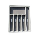 Organisateur de tiroir de cuisine, plateau de rangement cuillère fourchette couverts insérer des supports ... Organisateur de tiroir de cuisine, plateau de rangement cuillère fourchette couverts insérer des supports ...