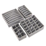 Organisateur de tiroir pliable pour sous - v�tements, s�parateur de placard, commode, v�tements, organisateur ...