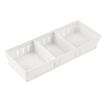 Organisateur de tiroir r�glable, bo�te de rangement de cuisine � domicile, diviseur de planche de rangement ...