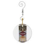 Ornements de noël canette de bière de ceinture de grain vintage en céramique avec crochet et cristal ... Ornements de noël canette de bière de ceinture de grain vintage en céramique avec crochet et cristal ...