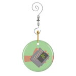 Ornements de noël cartouche vsauce outro nes en céramique avec crochet et cristal - décorations pour ... Ornements de noël cartouche vsauce outro nes en céramique avec crochet et cristal - décorations pour ...