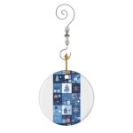 Ornements de nol nol de conte de fes bleu et blanc par noarusrainbowland - designs de vacances de ...