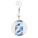 Ornements de noël noël de conte de fées bleu et blanc par noarusrainbowland - designs de vacances de ... Ornements de noël noël de conte de fées bleu et blanc par noarusrainbowland - designs de vacances de ...