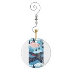 Ornements de nol nol de conte de fes bleu et blanc par noarusrainbowland - designs de vacances de ...
