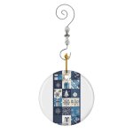Ornements de noël noël de conte de fées bleu et blanc par noarusrainbowland - designs de vacances de ... Ornements de noël noël de conte de fées bleu et blanc par noarusrainbowland - designs de vacances de ...