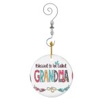 Ornements de noël fleur sauvage bénie pour être appelée fleur de grand - mère joyeux anniversaire fête ... Ornements de noël fleur sauvage bénie pour être appelée fleur de grand - mère joyeux anniversaire fête ...