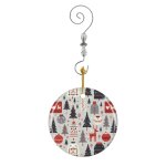 Ornements de noël impression de noël moderne - ampoules, rennes, pulls d'arbres en céramique avec crochet ... Ornements de noël impression de noël moderne - ampoules, rennes, pulls d'arbres en céramique avec crochet ...