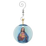 Ornements de noël jésus avec des canettes de locataires en céramique avec crochet et cristal - décorations ... Ornements de noël jésus avec des canettes de locataires en céramique avec crochet et cristal - décorations ...