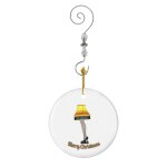 Ornements de noël une lampe sur pied d'histoire de noël en céramique avec crochet et cristal décorations ... Ornements de noël une lampe sur pied d'histoire de noël en céramique avec crochet et cristal décorations ...