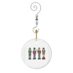 Ornements de noël la suite casse - noisette en céramique avec crochet et cristal - décorations pour sapin ... Ornements de noël la suite casse - noisette en céramique avec crochet et cristal - décorations pour sapin ...