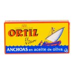 Ortiz filets d'anchois a l'huile d'olive 48g - anchois premium, saveur m�diterran�enne, parfait pour ...