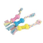 Os avec corde de chiffon, taille 20 x 6 cm, trois couleurs diff�rentes