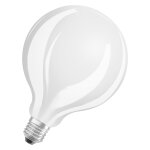 Osram led star globe125, ampoule led a filament mat en forme de globe avec un diam�tre de 125mm, culot ...