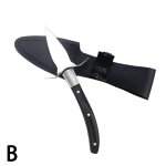 Outils en acier avec gants en bois rsistants, outils pour couper les hutres, gadgets a poigne, gaine ...