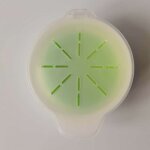 Outil de chauffage au micro - ondes pour ?ufs, cuiseur a vapeur rond, bol de chauffage facile, petit ...