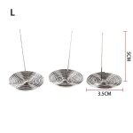Outil de cuisine durable en acier inoxydable, accessoires pour oeufs de th, buse tamis a ressort thire ...