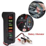 Outil de diagnostic - digital - zjh80806884 - 12v - 6 led - testeur de batterie voiture