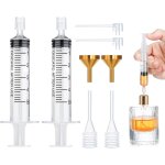 Outil de transfert de distributeur parfum, entonnoir en métal pour remplissage, pipette en plastique, ... Outil de transfert de distributeur parfum, entonnoir en métal pour remplissage, pipette en plastique, ...