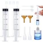 Outil de transfert de distributeur parfum, seringue plastique 20ml, entonnoir en mtal pour remplissage, ...