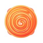 Outward hound mangeoire lente pour chiens slo bowl corail orange 1577