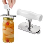 Ouvre bocal manuel, ouvre - bouteille, d�capsuleur ouvre - bocal r�glable pour mains faibles, multifonctionnel ...