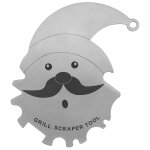 Ouvre - bouteille en acier inoxydable portable multipurpose santa grills grattoir boisson rutilisable ...