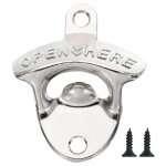 Ouvre - bouteille en alliage de zinc, vintage, rtro, fixation murale, tire - bouchon, bire, outil de ...