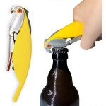 Ouvre - bouteille de bire 3 en 1 ouvre - bouteille de vin tire - bouchon en acier inoxydable pour papa ...