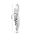 Ouvre - bouteille de bire en acier inoxydable, tire - bouchon de serveurs professionnels, etui en cuir, ...