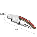 Ouvre - bouteille de bire en acier inoxydable, tire - bouchon de serveurs professionnels, etui en cuir, ...