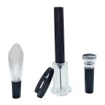 Ouvre - bouteille avec coupe - feuille coffret cadeau pour les amateurs de vin