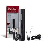 Ouvre - bouteille electrique noir avec chargement usb, tire - bouchon automatique, cratif, tremp, maison, ...