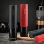 Ouvre - bouteille electrique, tire - bouchon automatique et rechargeable, avec cble usb, accessoires ...