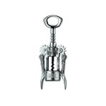 Ouvre - bouteille ergonomique en acier inoxydable, adapt�� aux bouteilles de vin et de champagne.