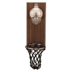 Ouvre - bouteille magnétique de basket - ball, ouvre - mur en bois Ouvre - bouteille magnétique de basket - ball, ouvre - mur en bois