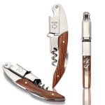 Ouvre - bouteille avec poigne en bois, tire - bouchon professionnel pour serveur, ouvre - bouteille ...