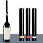 Ouvre - bouteille portable, pompe a pression d'air, tire - bouchon, outils, accessoires pour bar, maison, ...