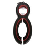 Ouvre - bouteille torsadé en forme de 8, ouvre - bouteille multifonction en acier inoxydable ouvre - ... Ouvre - bouteille torsadé en forme de 8, ouvre - bouteille multifonction en acier inoxydable ouvre - ...