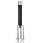 Ouvre - bouteille de vin en acier inoxydable avec pompe a air, pression d'air, vide, bouchon de vin rouge, ...