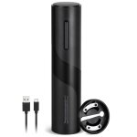 Ouvre - bouteille de vin electrique rechargeable, tire - bouchon en un clic, retrait automatique sans ...
