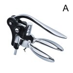 Ouvre - bouteille de vin a levier en m�tal avec coupe - capsule, tire - bouchon, ouvre - bouteille, cadeau ...