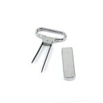 Ouvre - bouteille de vin portable en mtal, extracteur de lige a deux dents, vieux vin rouge, tire - ...