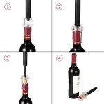 Ouvre - vin pompe a air pression vide bouteille de vin tire - bouchon en acier inoxydable type de goupille ...